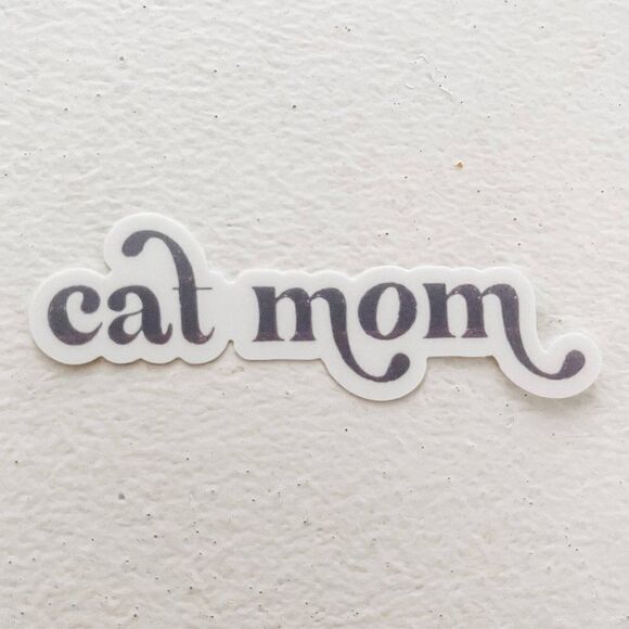 Cat Mom Sticker - Picture 3 of 3